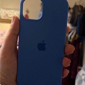 Apple Silicone iPhone 13 Case - Blue